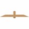 Ekena Millwork Eugene Smooth Timber Gable Bracket, Western Red Cedar, 72"W x 15"H x 5 1/2"D x 5 1/2"F, 5/12 Pitch GBW072X15X0606EUG00SWR - alternate 1